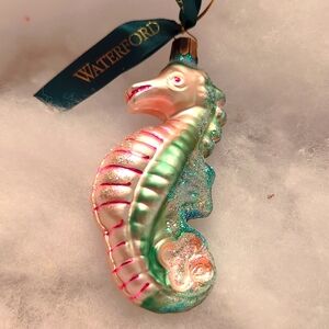 Waterford Holiday Heirloom ornament Seahorse Ltd Edition